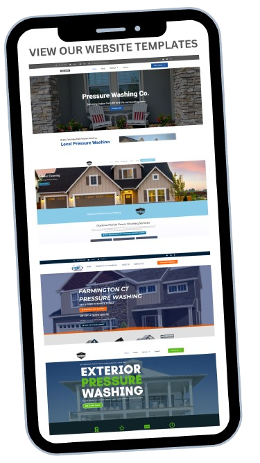 Website Templates for Pressure Washing